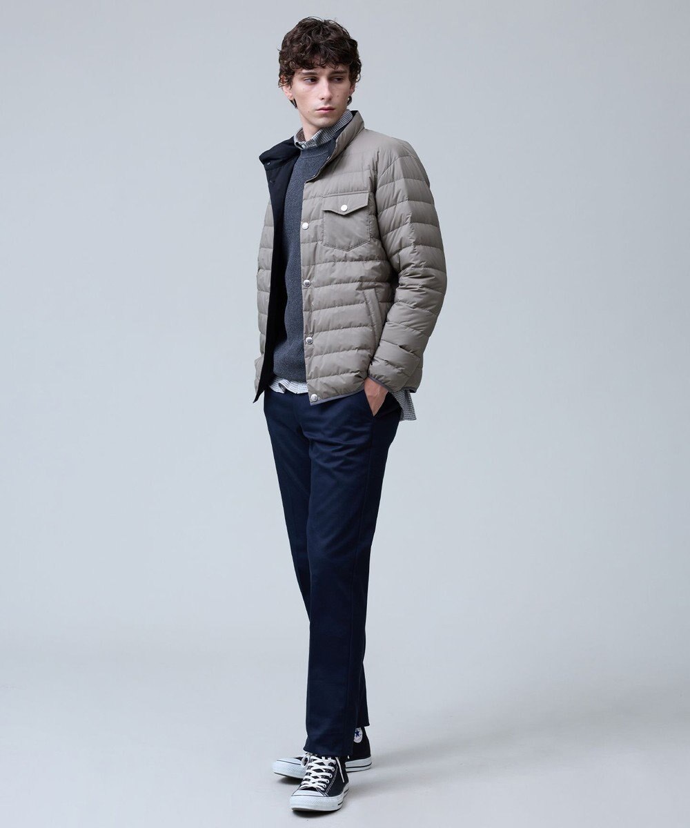 J.PRESS MEN 3シーズン着られる贅沢【3WAY SYSTEM / 撥水 / ストレッチ】マウンテンパーカー / ダウンライナーデタッチャブル 