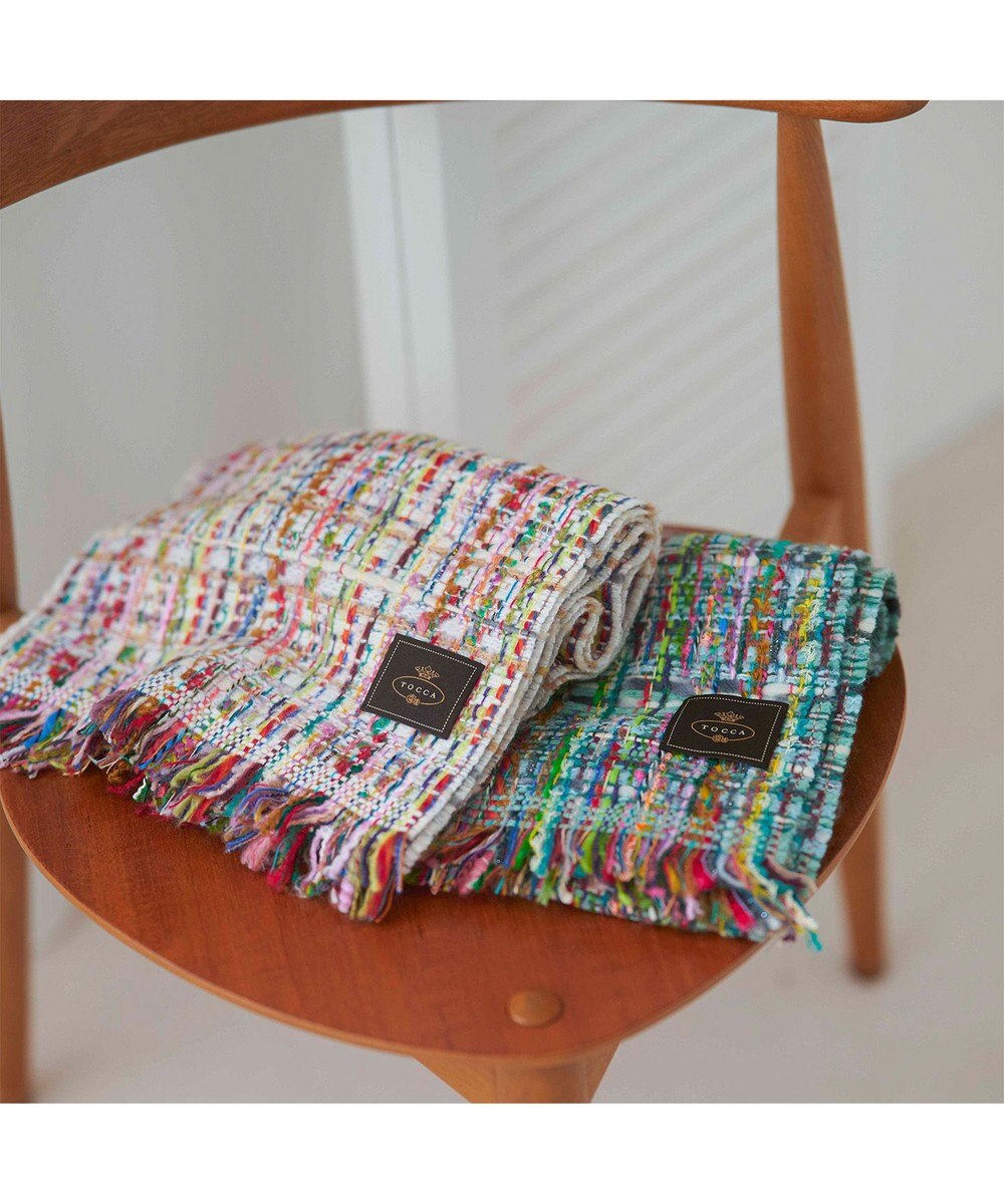 TOCCA 【フランス製】TWEED STOLE ストール 