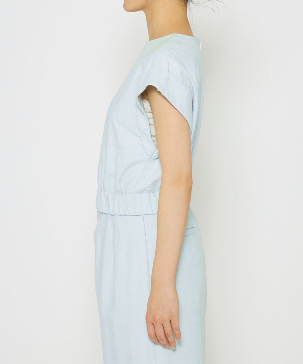 uncrave 【手洗い可】コットンリネンツイル ブラウス（uncrave WHITE） 