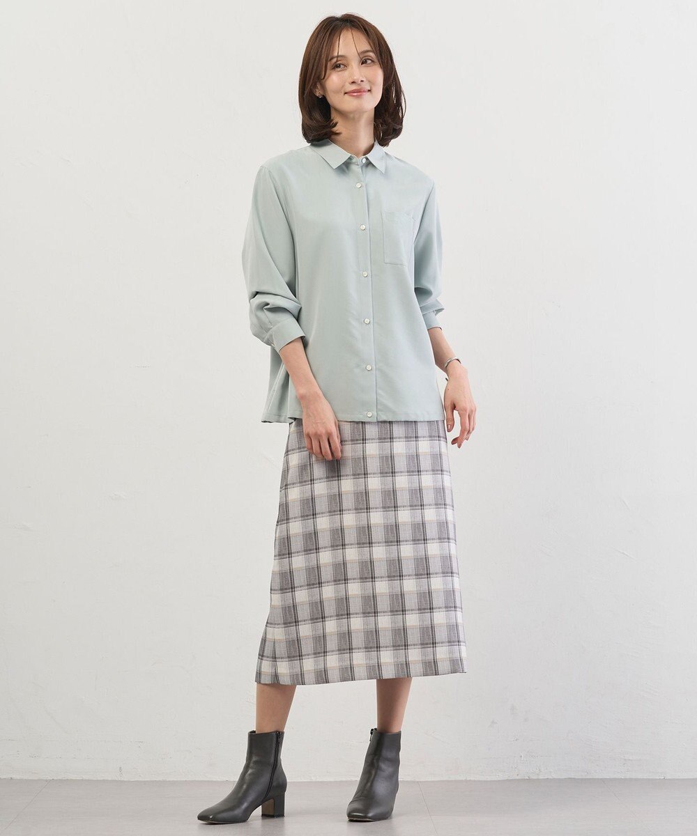 J.PRESS LADIES S Springピーチ ブラウス 