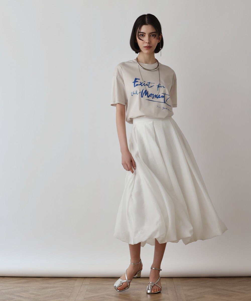 GRACE CONTINENTAL バルーンシアースカート 