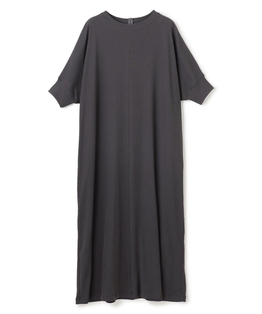 UNFILO ドライタッチフライス ドルマンワンピース 