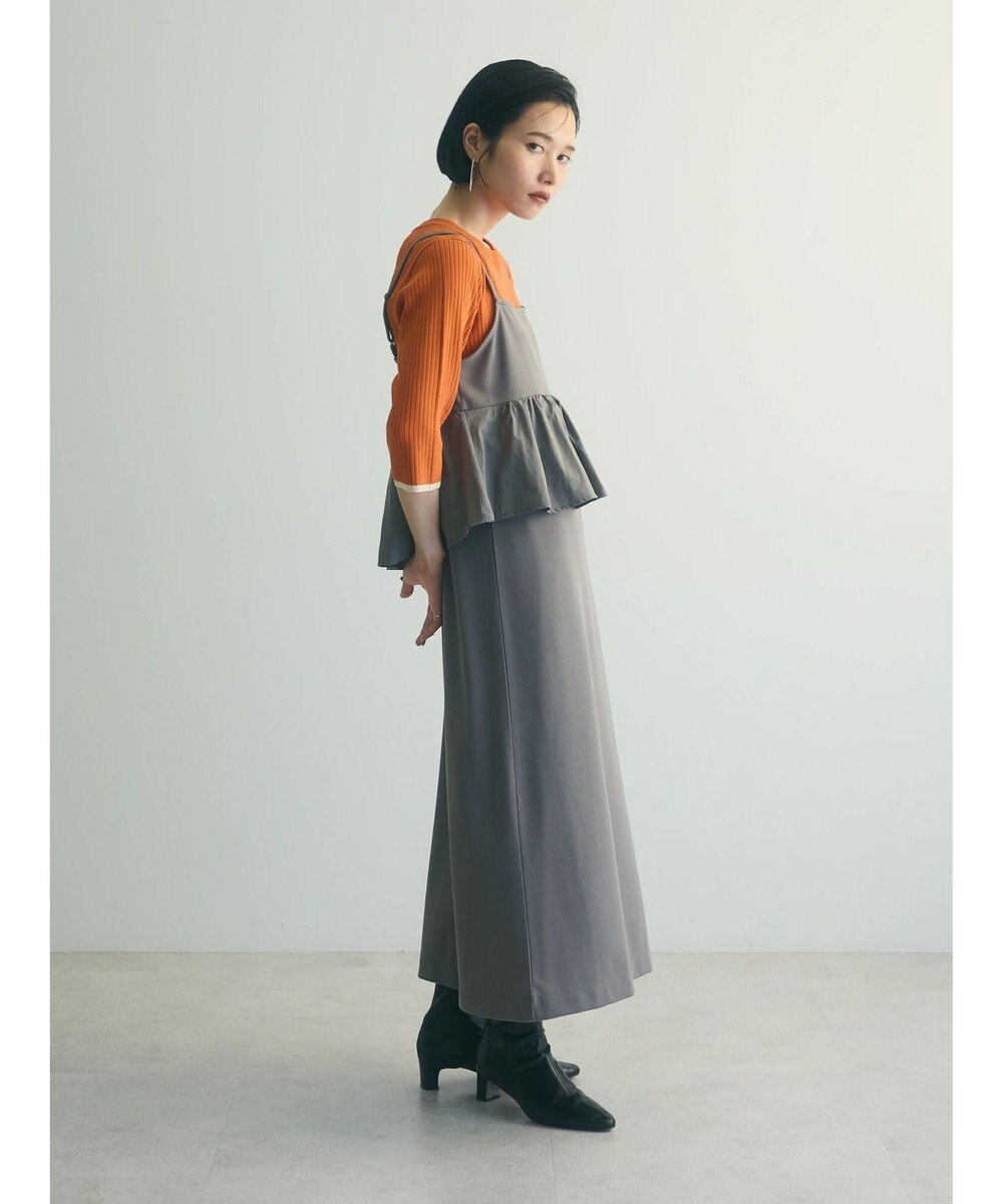 Green Parks armonia.ペプラムキャミワンピース 