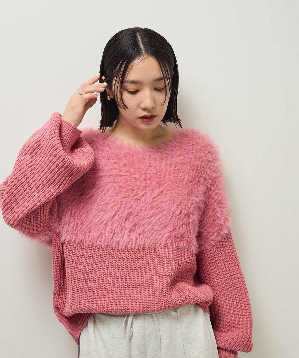 Green Parks ・Ｐｅｔｉｔ　Ｆｌｅｕｒ　シャギーキリカエニット 