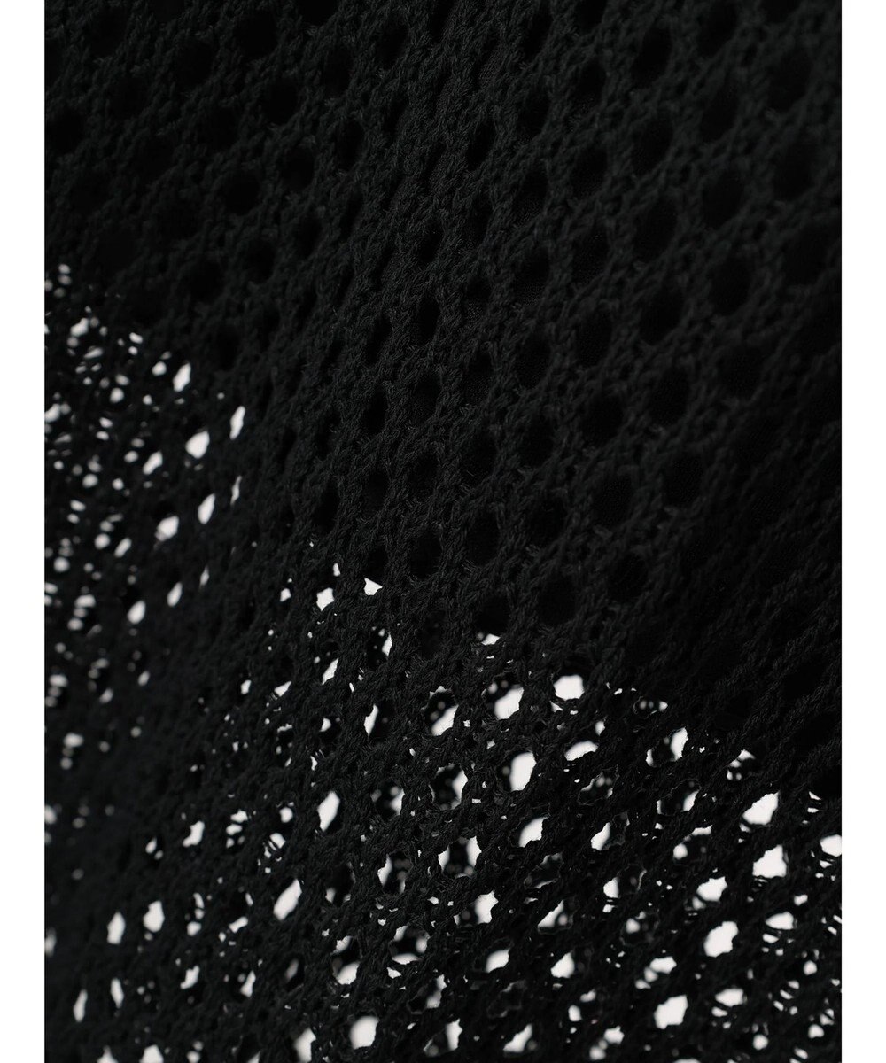 CRAFT STANDARD BOUTIQUE 配色メッシュニットスカート 