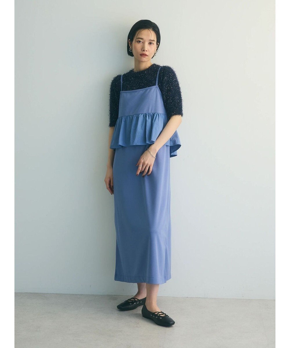 Green Parks armonia.ペプラムキャミワンピース 