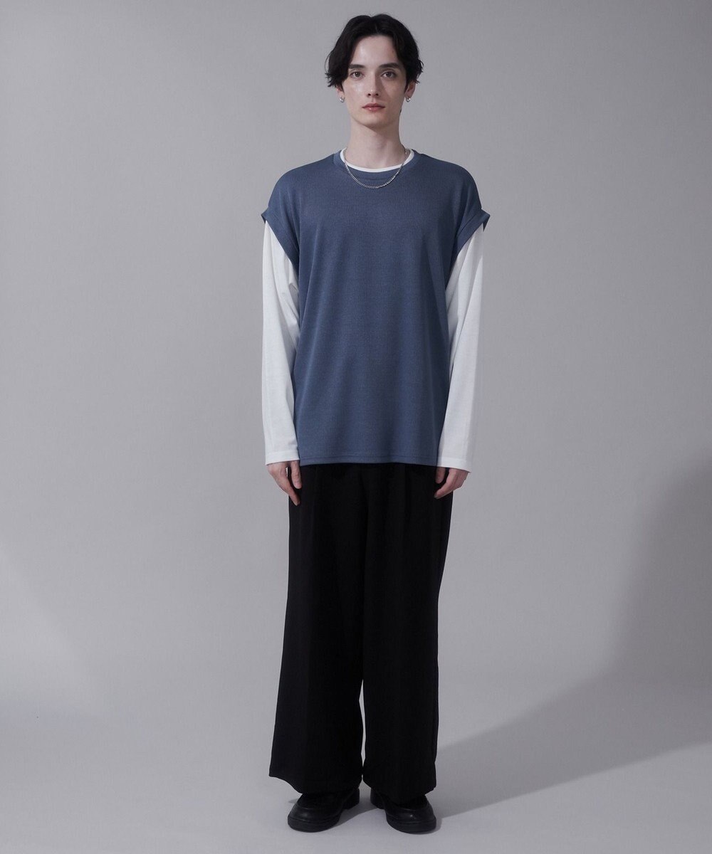 WEGO フェイクレイヤードベストT（LS） 