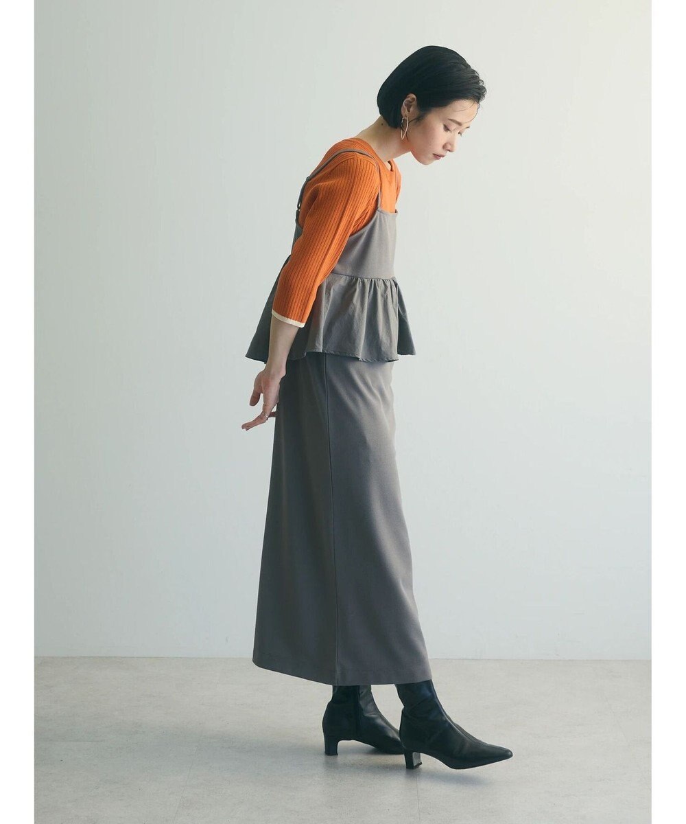 Green Parks armonia.ペプラムキャミワンピース 