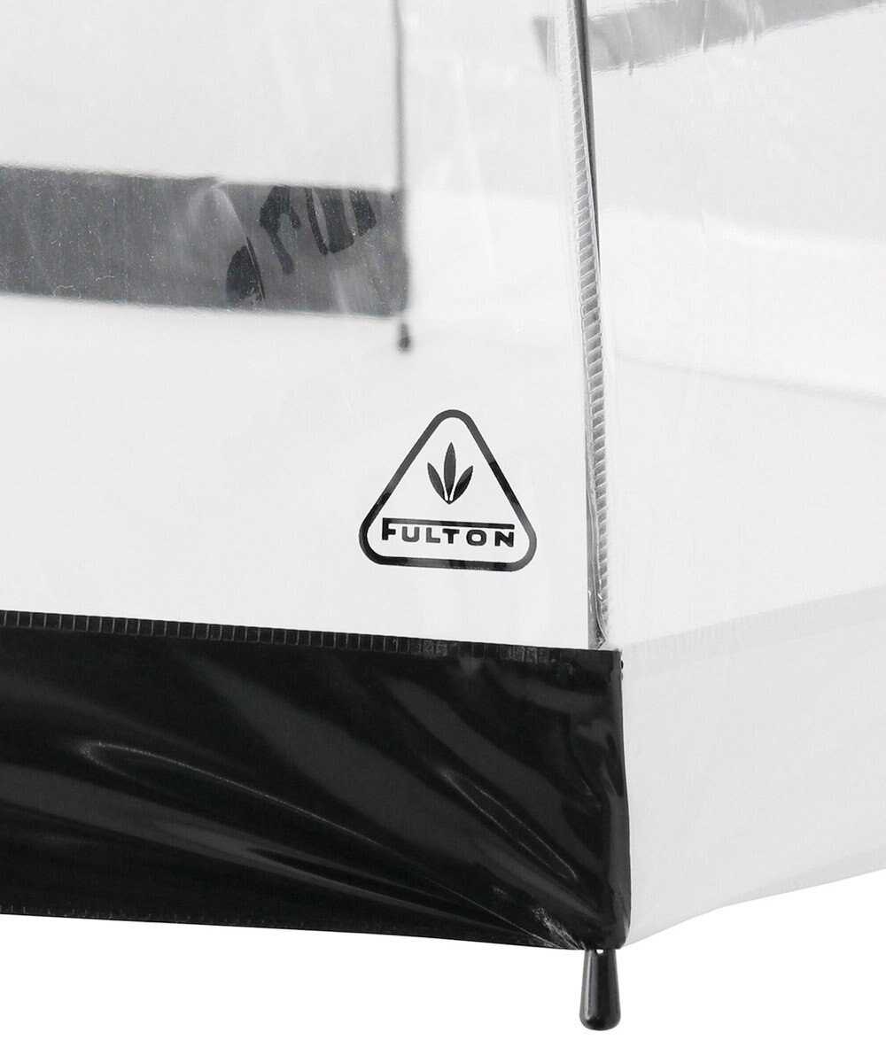 MOONBAT 【雑誌掲載／non・no】フルトン (FULTON) Birdcage ワンポイントロゴ 長傘 透明傘 