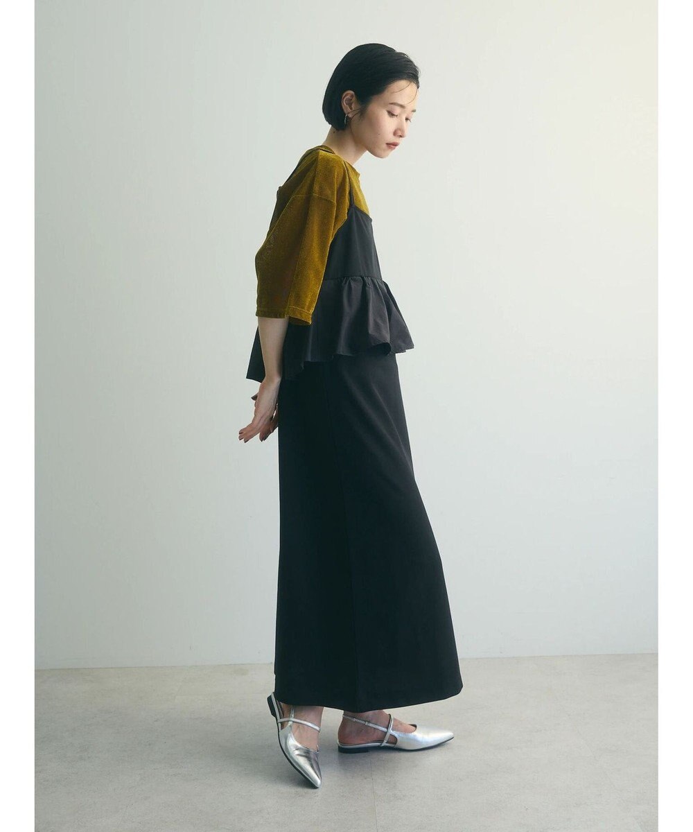 Green Parks armonia.ペプラムキャミワンピース 