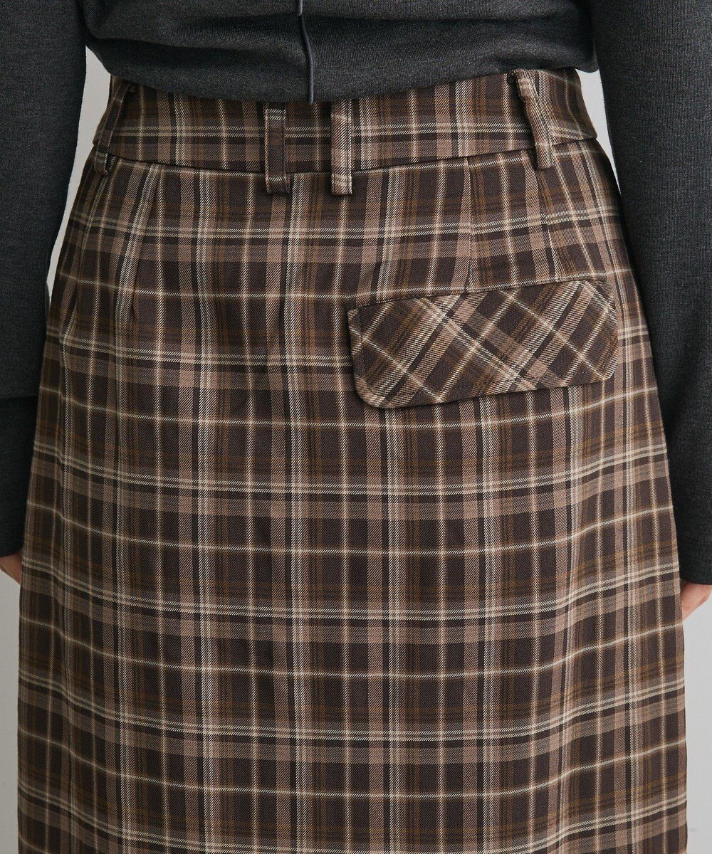 CRAFT STANDARD BOUTIQUE フロントプリーツスカート 