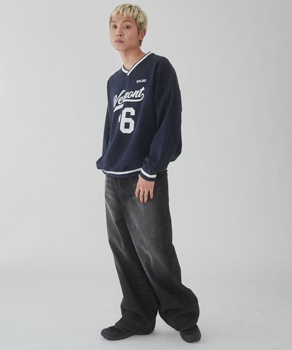 WEGO 【ユニセックス着用ITEM】ナンバリングプルオーバー 