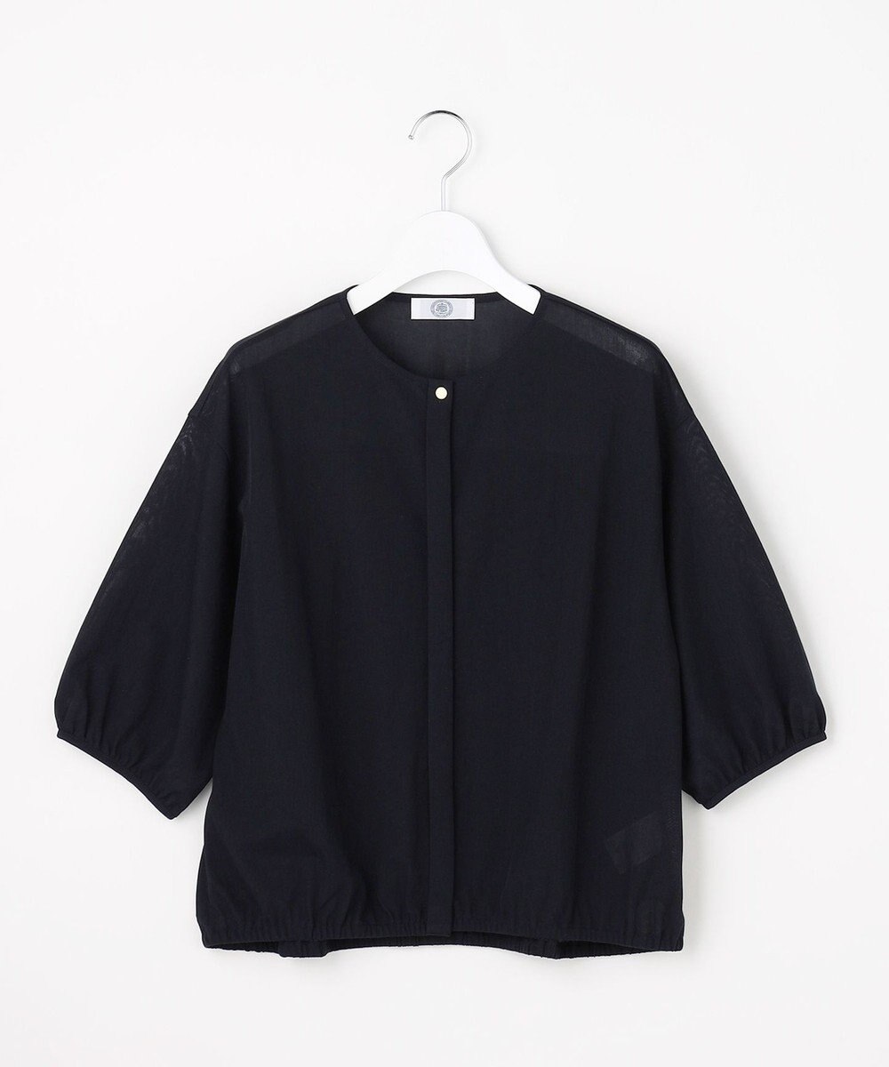 J.PRESS LADIES 【冷房対策に】シアードライトリコット クルーネック カーディガン 