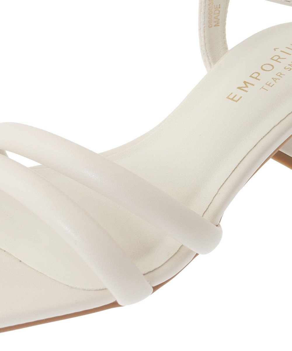 Green Parks ＥＴＳ．スクエアトゥアンクルストラップサンダル 