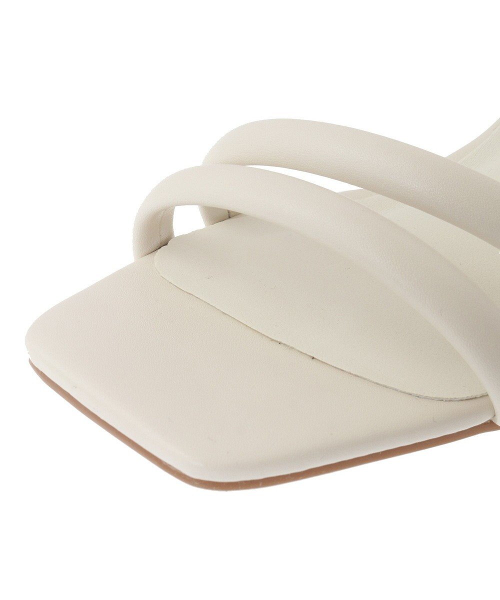 Green Parks ＥＴＳ．スクエアトゥアンクルストラップサンダル 