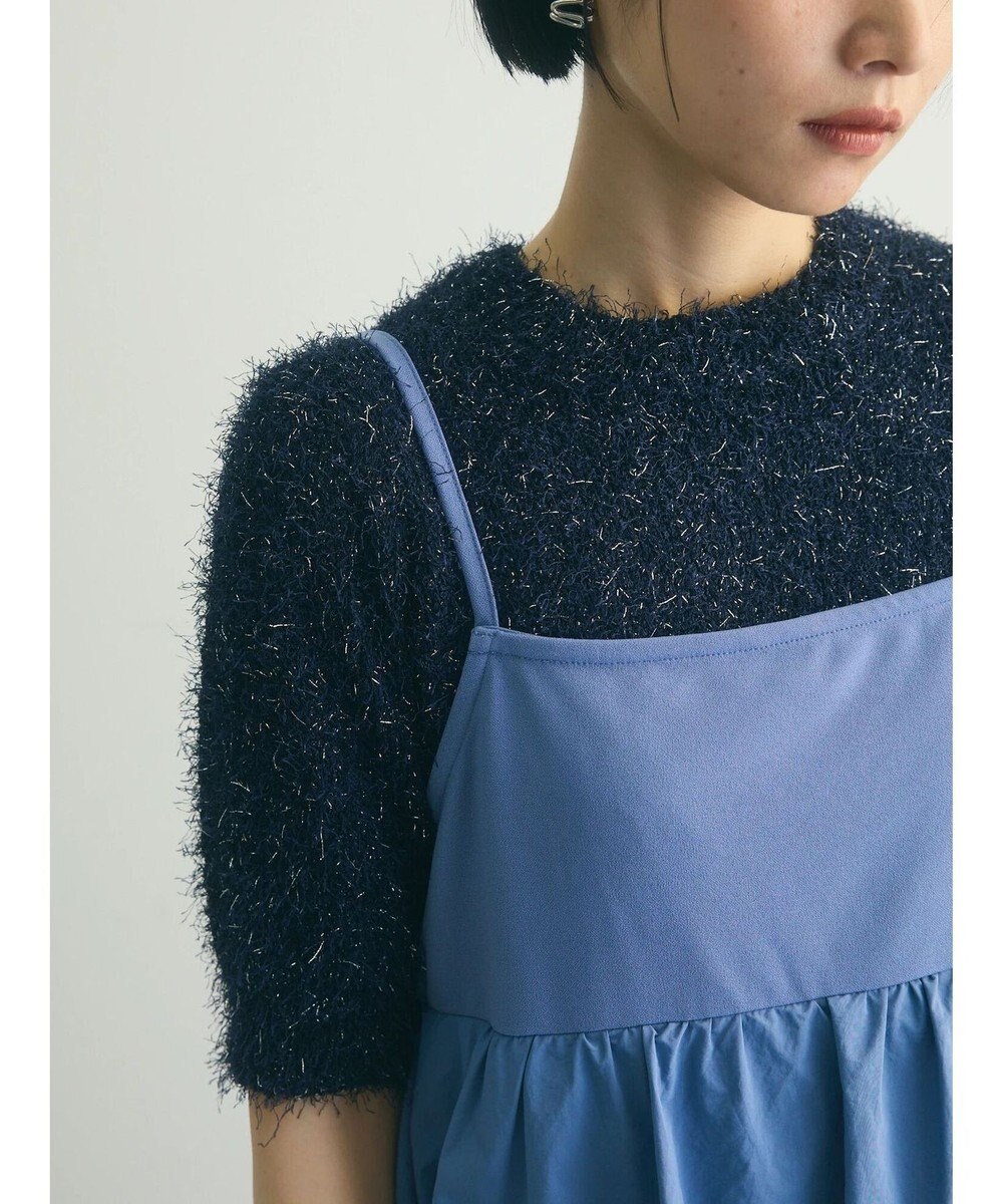 Green Parks armonia.ペプラムキャミワンピース 