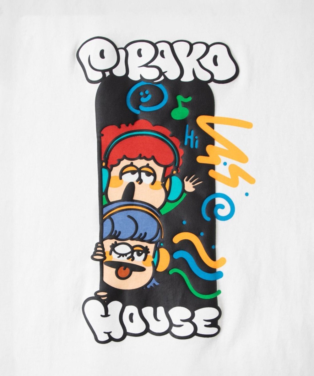 WEGO 【ユニセックス着用ITEM/MLサイズ展開】別注PIRAKOグラフィックT（S） 