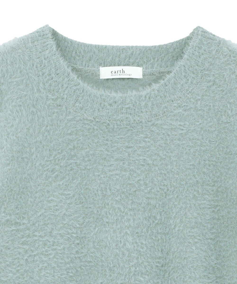 earth music&ecology ミニシャギープルオーバー 