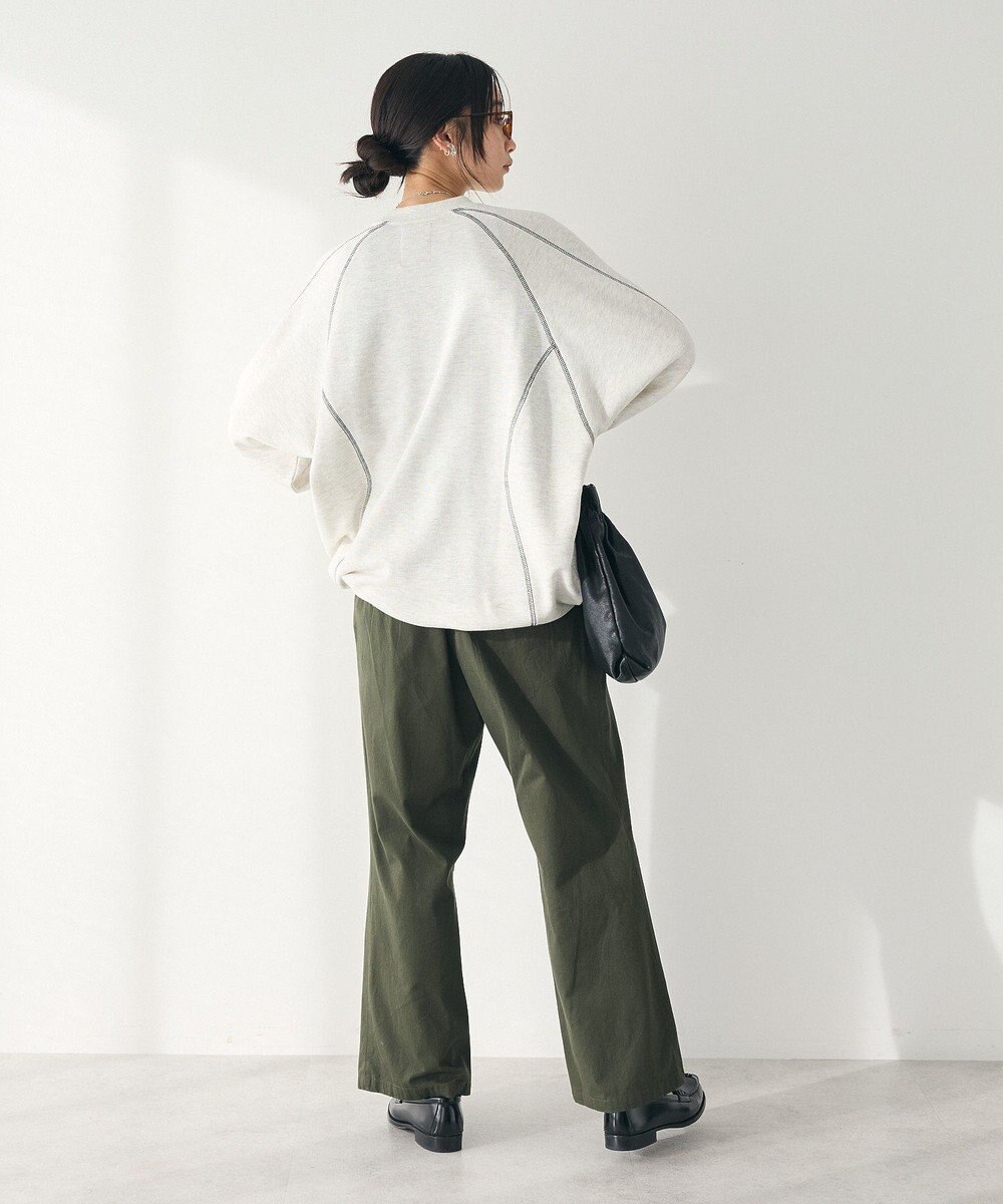 CRAFT STANDARD BOUTIQUE 刺繍入ツイルパンツ 