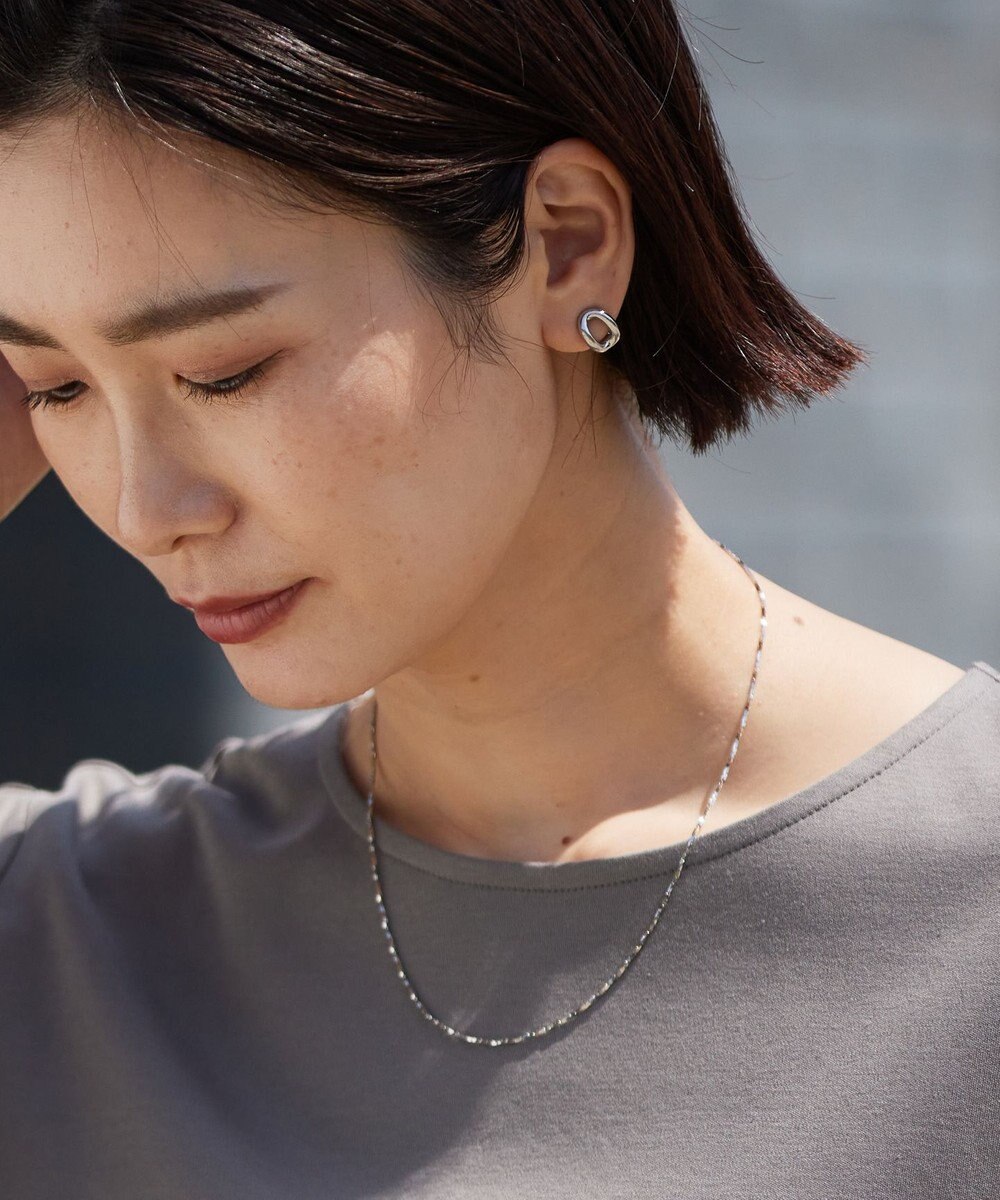 J.PRESS LADIES 【3way】チェーンラリエット ネックレス 