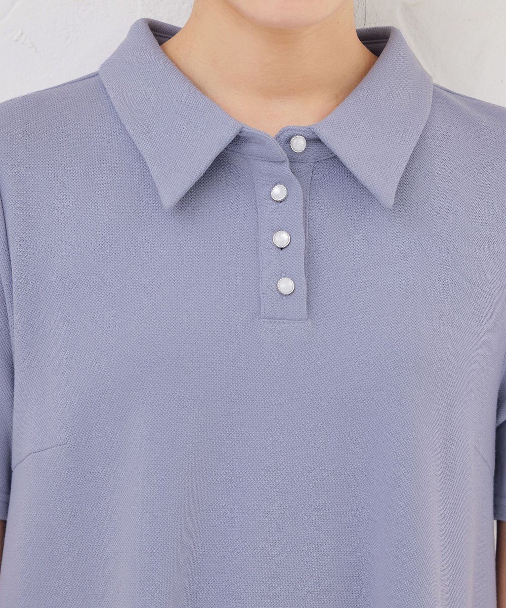 Tiaclasse 【洗える】ポロシャツワンピース 