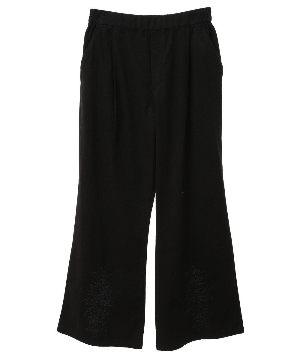 CRAFT STANDARD BOUTIQUE 刺繍入ツイルパンツ 