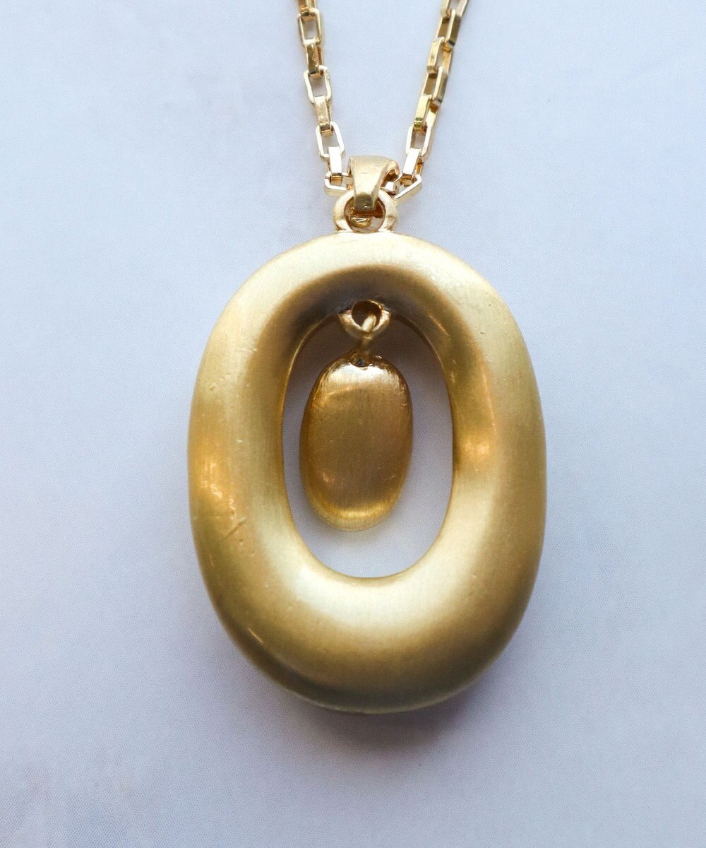 Tiaclasse 【安田美沙子さん着用・2way】オーバルパールロングネックレス 