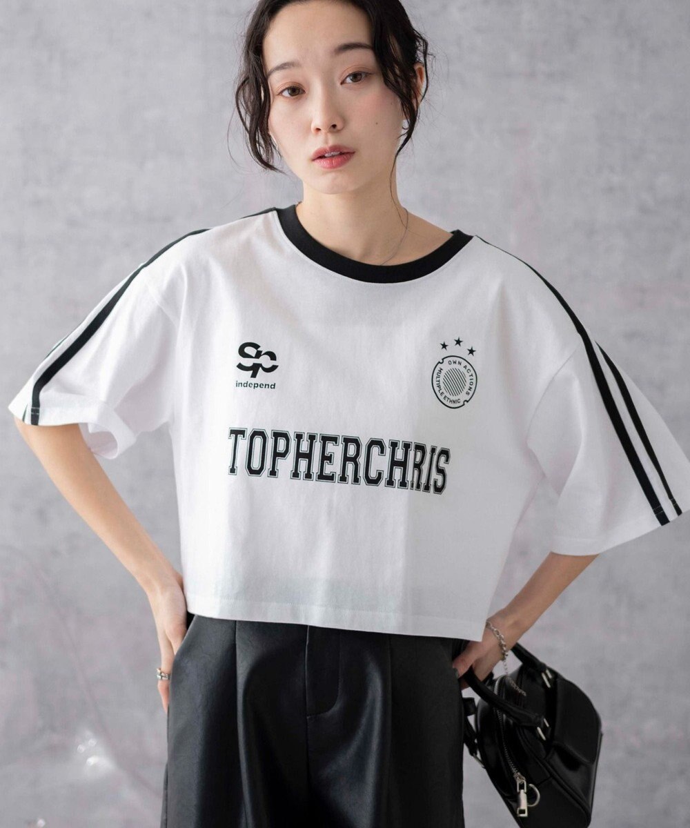 WEGO ライングラフィックショートT 