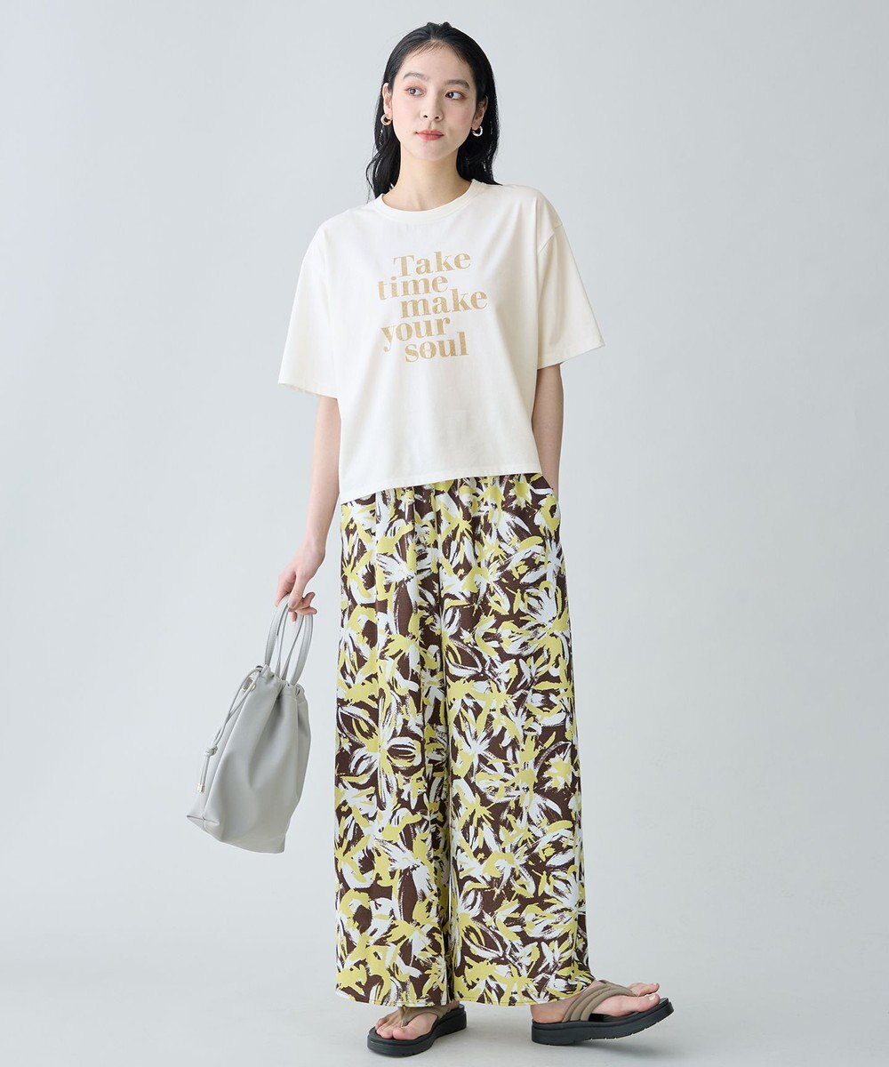 ANY L ANYファンクションロゴTシャツ 