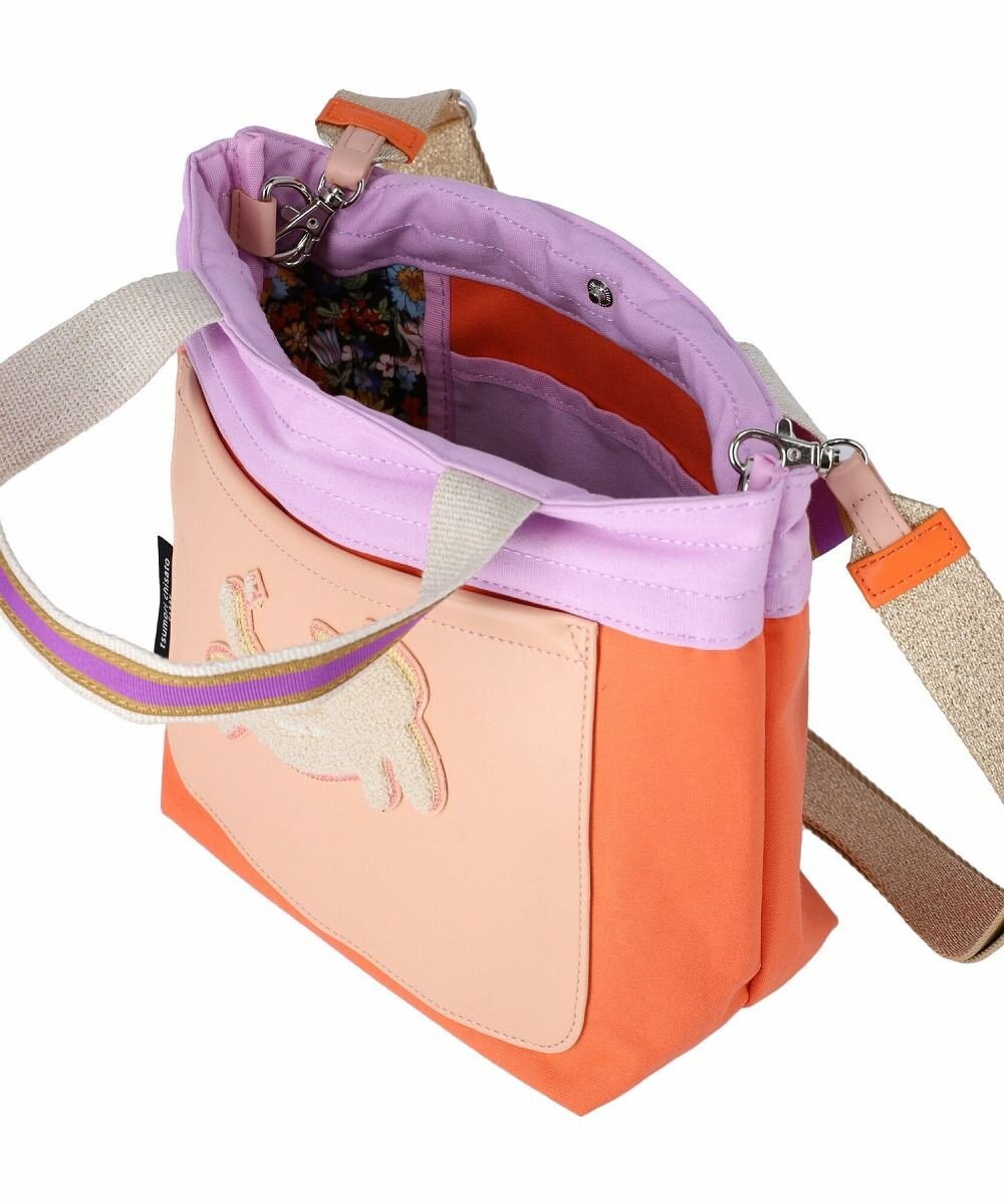 tsumori chisato CARRY キラミックスコンビ トートバッグ 2wayショルダー ネコ Sサイズ 