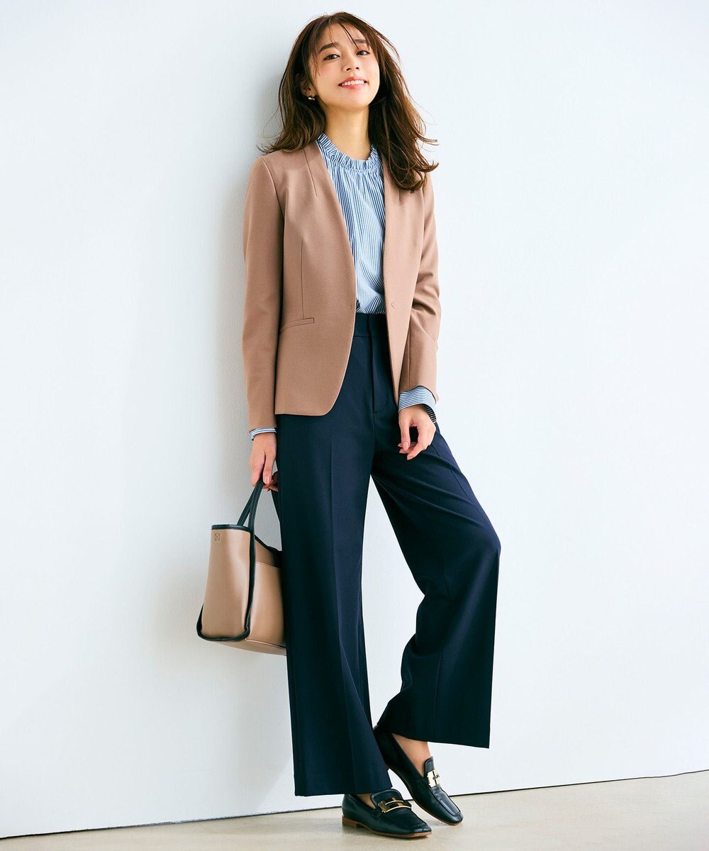 UNFILO beauty warm ワイドパンツ 