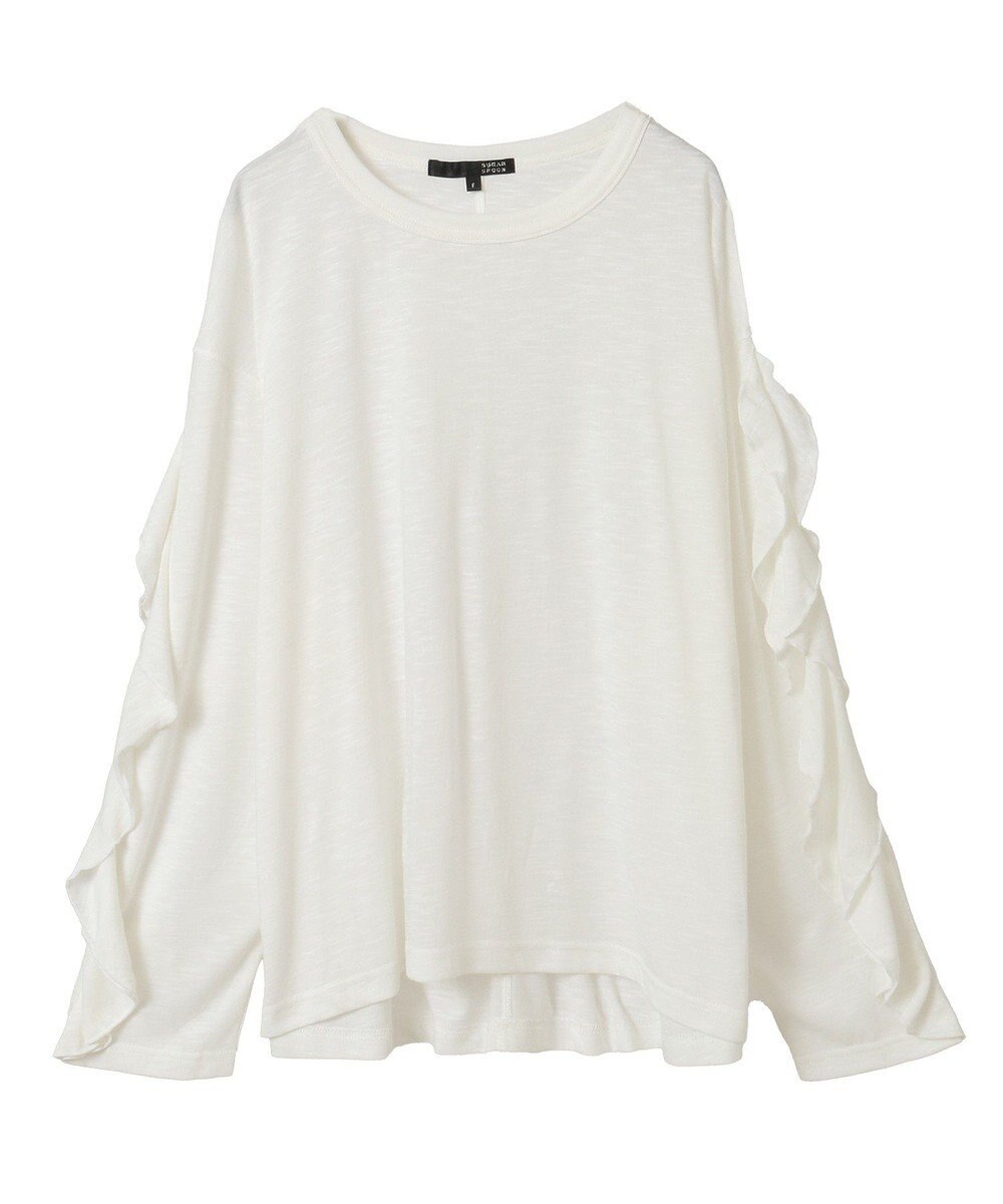 Green Parks ・ＳＵＧＡＲ　ＳＰＯＯＮ　ラッフルスリーブロンＴＥＥ 