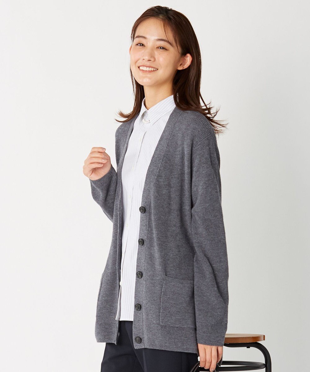 洗える】SEMI WORSTED ニット カーディガン / J.PRESS LADIES S