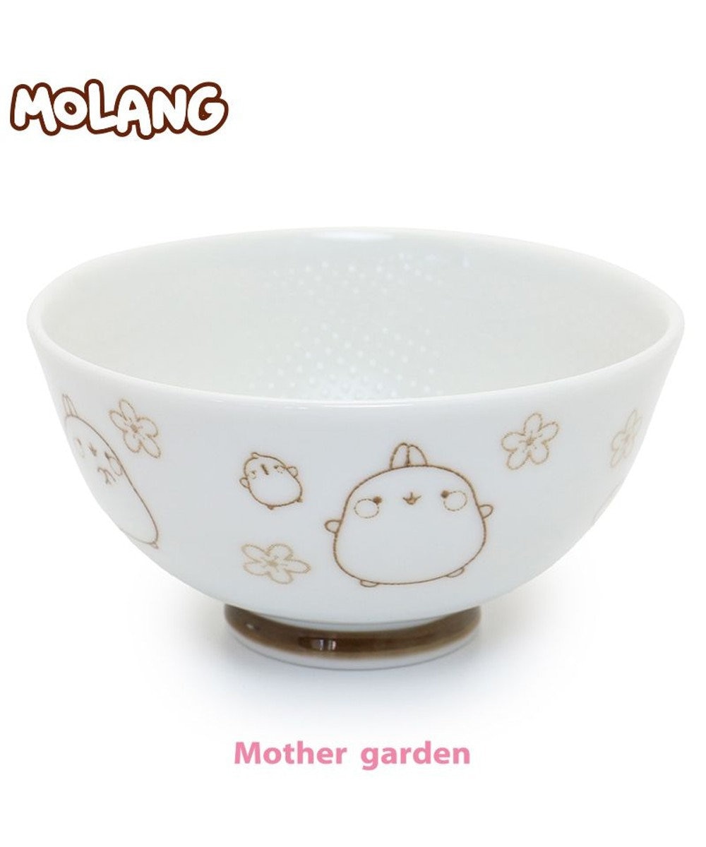 Mother garden [製法特許取得商品] ごはん粒がくっつきにくい ご飯茶碗 マザーガーデン MOLANG モラン 270ml  日本製 食洗機対応 -