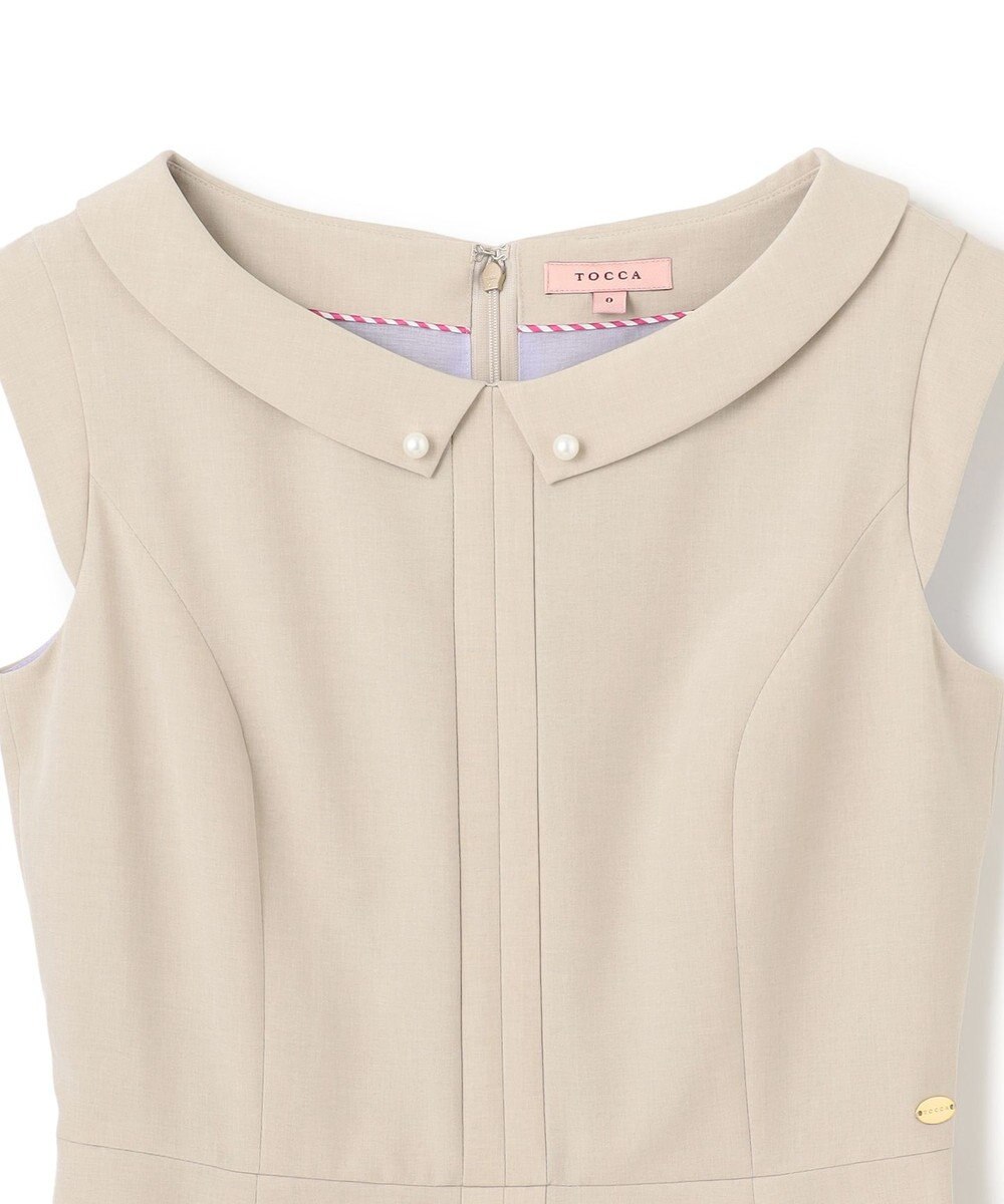 TOCCA 【消臭・吸水速乾・洗える】SUMMER ENTRANCE 襟付きドレス 