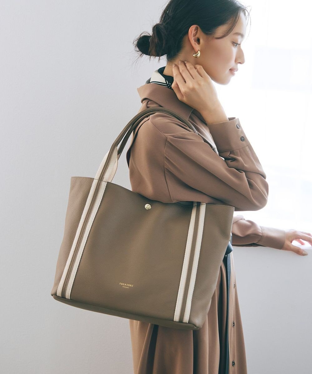 TOPKAPI 【TREASURE TOPKAPI】ソフトシュリンク テープコンビ A4 トート バッグ 