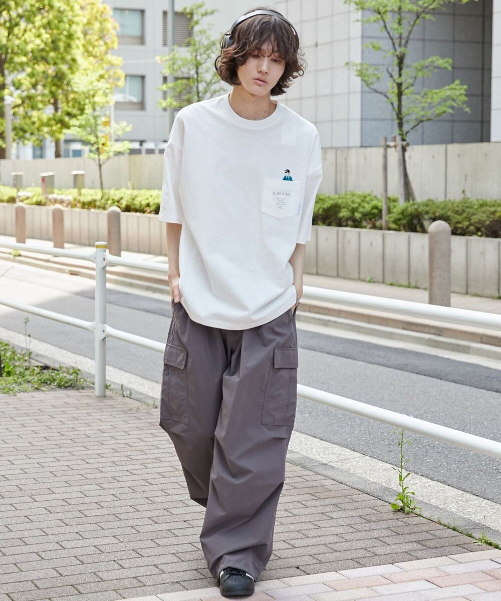 WEGO 【ユニセックス着用ITEM/手洗い可/MLサイズ】CITY　BOYS　ポケットT（S） 