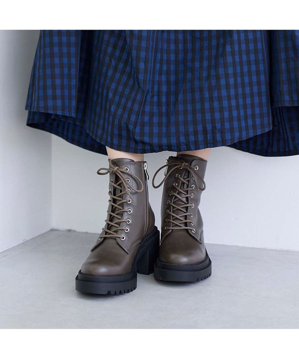 MODE ET JACOMO <noyau>レースアップワークブーツ 