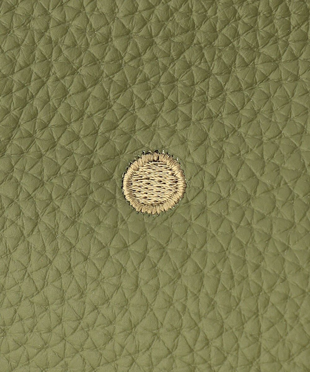 UNBILLION ペルケ perche / 牛革ドット刺繍トートバッグ 