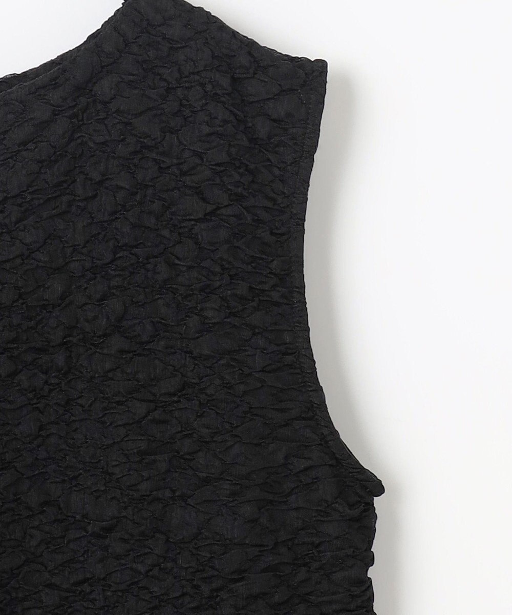 #Newans 【金子綾さんインスタライブご紹介アイテム】（セットアップ可能）ふくれジャガード ペプラムブラウス 