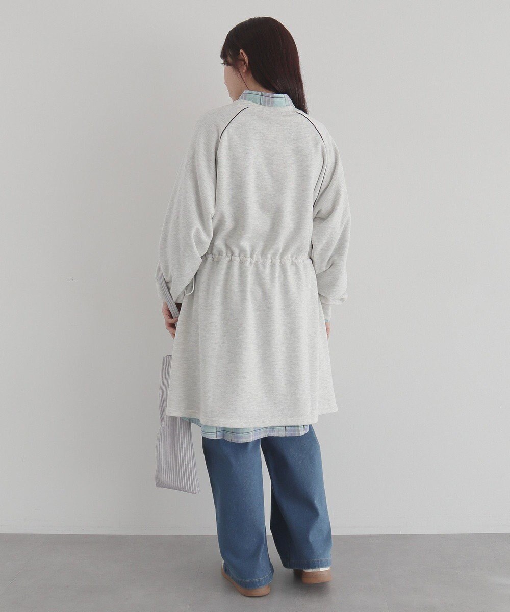 CRAFT STANDARD BOUTIQUE ライン入りロゴチュニック 