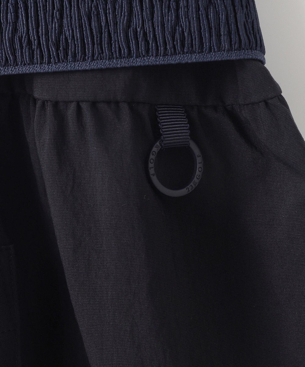 23区GOLF 【WOMEN】フロントジッパーで着脱便利！ベルト付きワンピース 