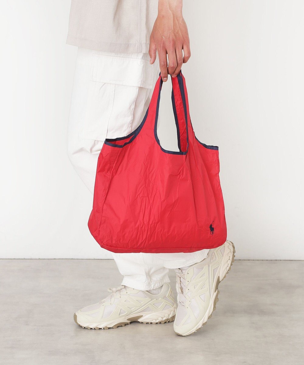 MOONBAT POLO RALPH LAUREN ポロポニー 刺繍 ポーチ付きレインバック 