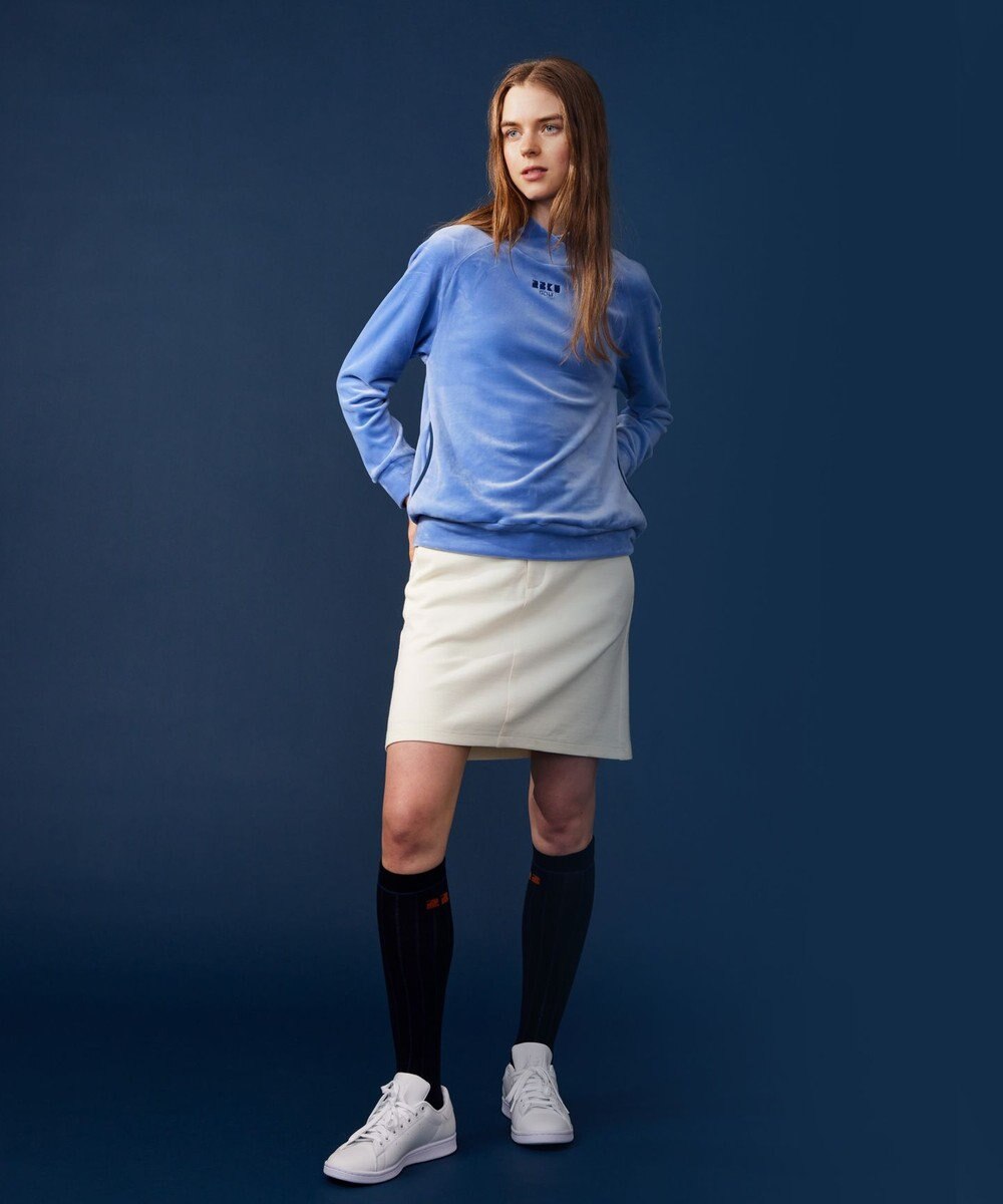 23区GOLF 今シーズンのイチオシ【WOMEN】ベロア ショールモックネック 