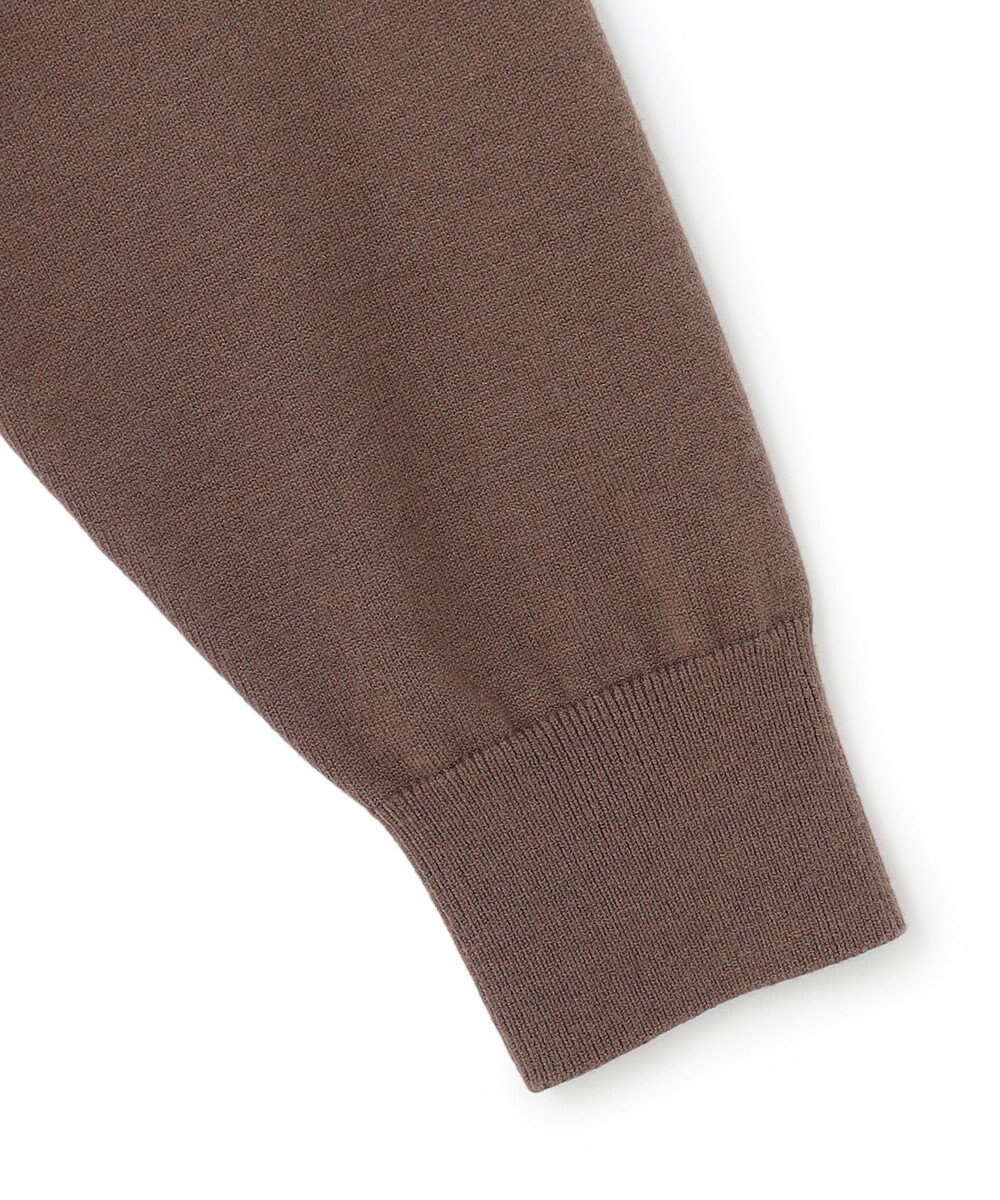 UNFILO MENS 【洗える/抗菌防臭】スムースシルキーニット カーディガン 