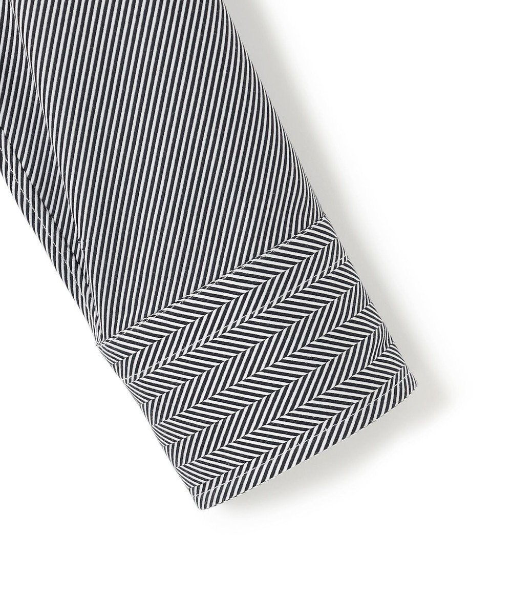 JOSEPH HOMME ツイルへリンボンクレイジー　イタリアンカラードレスシャツ 