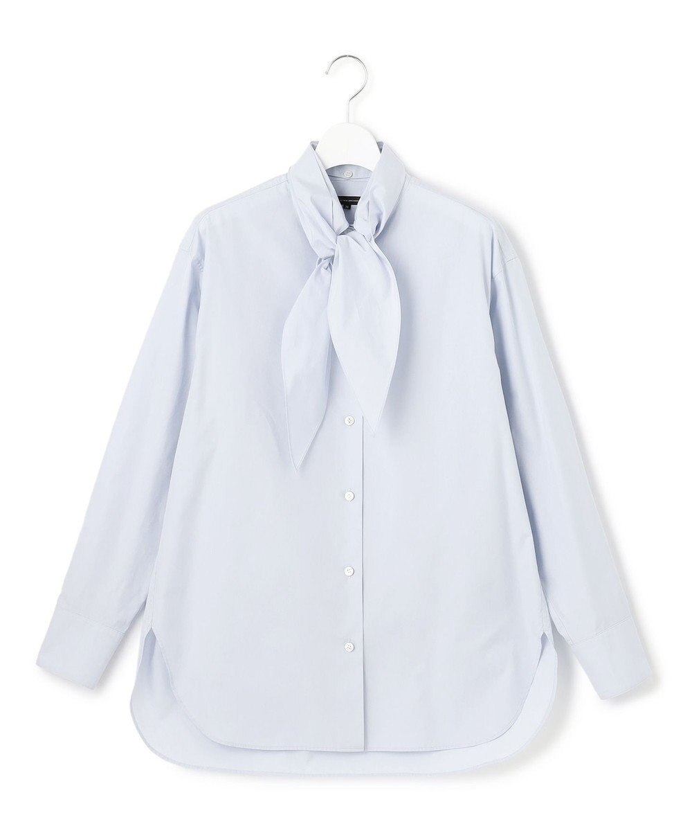 23区 L CANCLINI スカーフ ディテール シャツ 