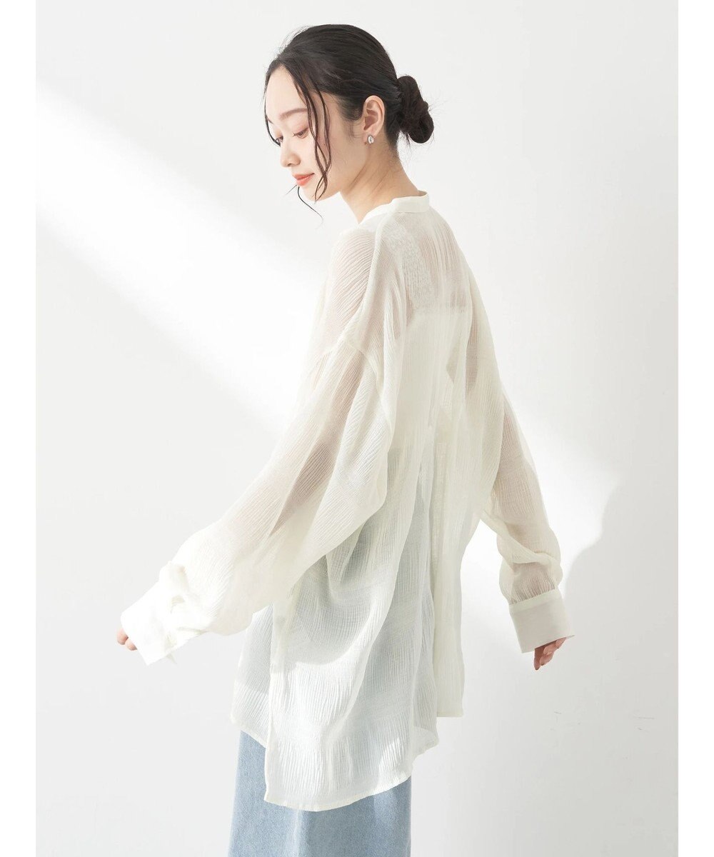 earth music&ecology クシュクシュシアーシャツ 