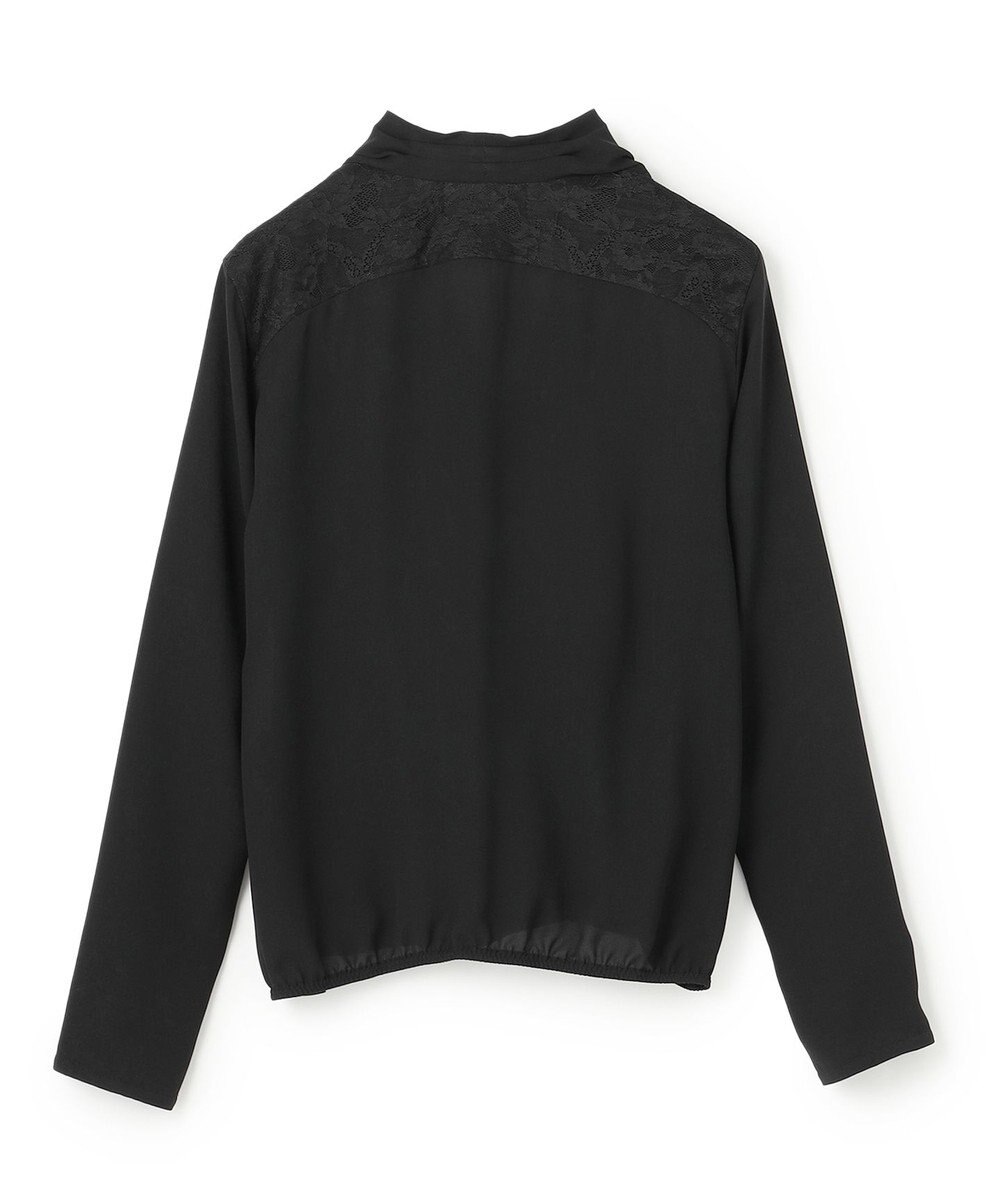 BEIGE， OLIVE / カシュクールロングスリーブブラウス 