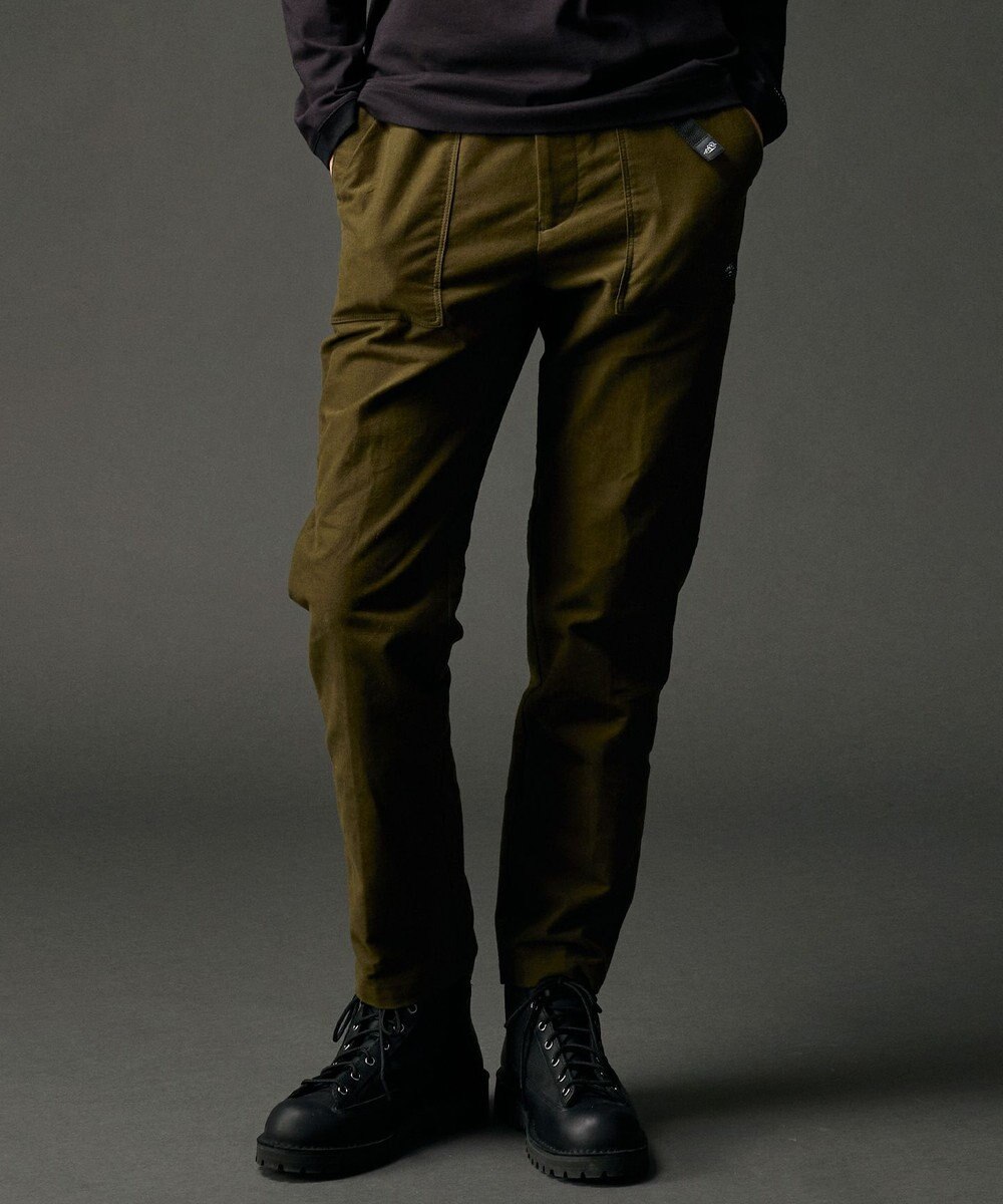 JOSEPH ABBOUD MOUNTAIN 【JAPANファブリック/ストレッチ】ストレッチライトモールスキンベイカー パンツ 